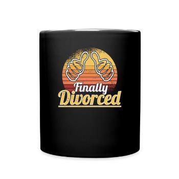 Divorce Séparation Mariage Ex Partie au divorce - Mug uni - noir - Devant