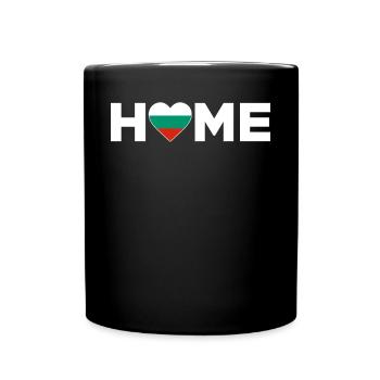 Bulgaria Homeland Bulgaria Flag - Full Colour Mug - black - Front
