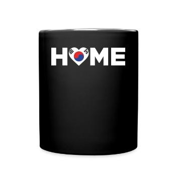 South Korea Home South Korea Flag - Full Colour Mug - black - Front