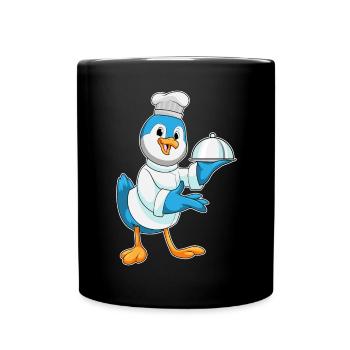 Cuisine d’oiseaux Cuisine de cloches Cuisine - Mug uni - noir - Devant