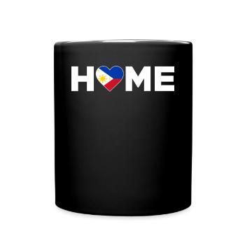 Philippines Homeland Philippines Flag - Full Colour Mug - black - Front