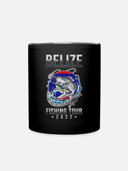 Angeltour Belize 2022 - Tasse einfarbig - Schwarz
