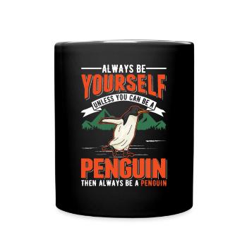 Pingouin Cadeau Pingouin - Mug uni - noir - Devant