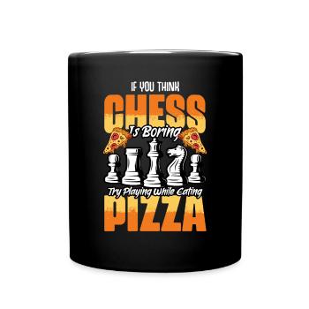 Fun board game lover for a - Full Colour Mug - black - Front