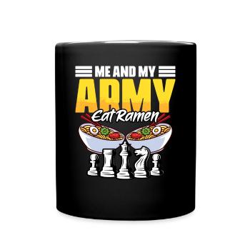 Funny board game sports humor for a - Full Colour Mug - black - Front
