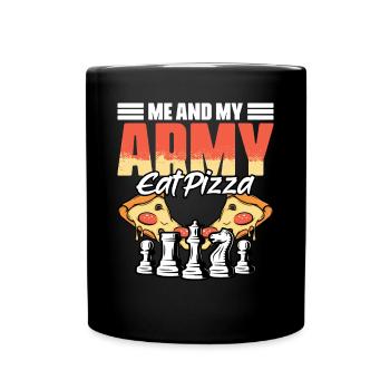 Funny board game sports humor for a - Full Colour Mug - black - Front