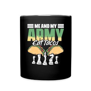Funny board game sports humor for a - Full Colour Mug - black - Front