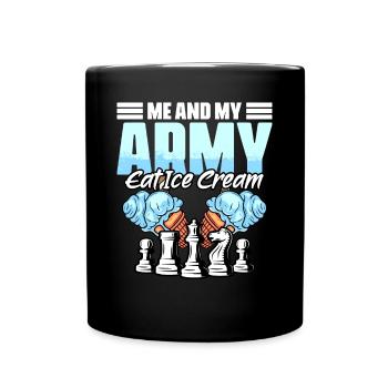 Fun board game sport for a - Full Colour Mug - black - Front