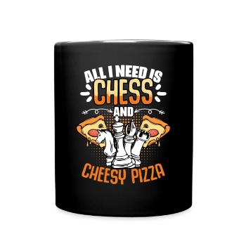 All I need is funnier - Full Colour Mug - black - Front