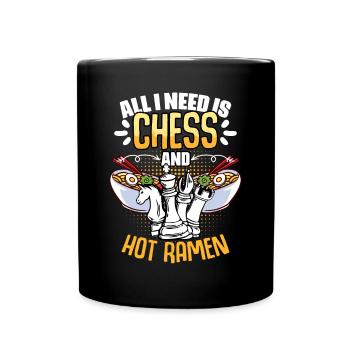 All I need is funnier - Full Colour Mug - black - Front
