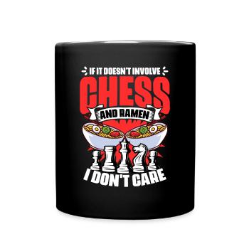 Funny board game humor for a ramen - Full Colour Mug - black - Front