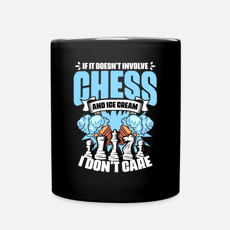 Lustiger Brettspiel-Humor für einen - Tasse einfarbig - Schwarz