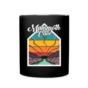 Mammoth Cave Kentucky Nationalpark Wandern - Tasse einfarbig - Schwarz - Vorne