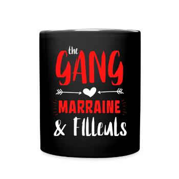 The Gang Marraine et Filleuls - Mug uni - noir - Devant