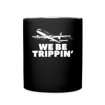 Nous sommes Trippin' Road Trip Voyage Aventure Amoureux - Mug uni - noir - Devant