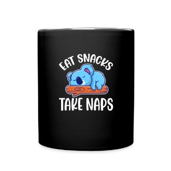 Koala Koala Bear Australie Bear Gift - Mug uni - noir - Devant