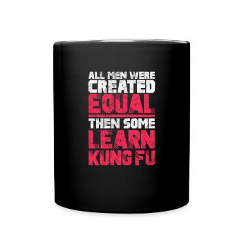 Kung-fu - Mug uni - noir - Devant