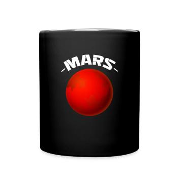 Mars Red Planet Space Astronaut Cadeau - Mug uni - noir - Devant