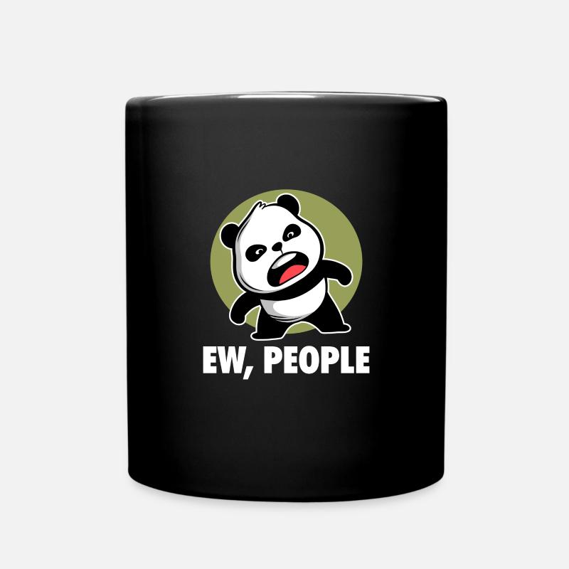 Panda Panda Ours Ours Animal Pandas Cadeau - Mug uni - noir
