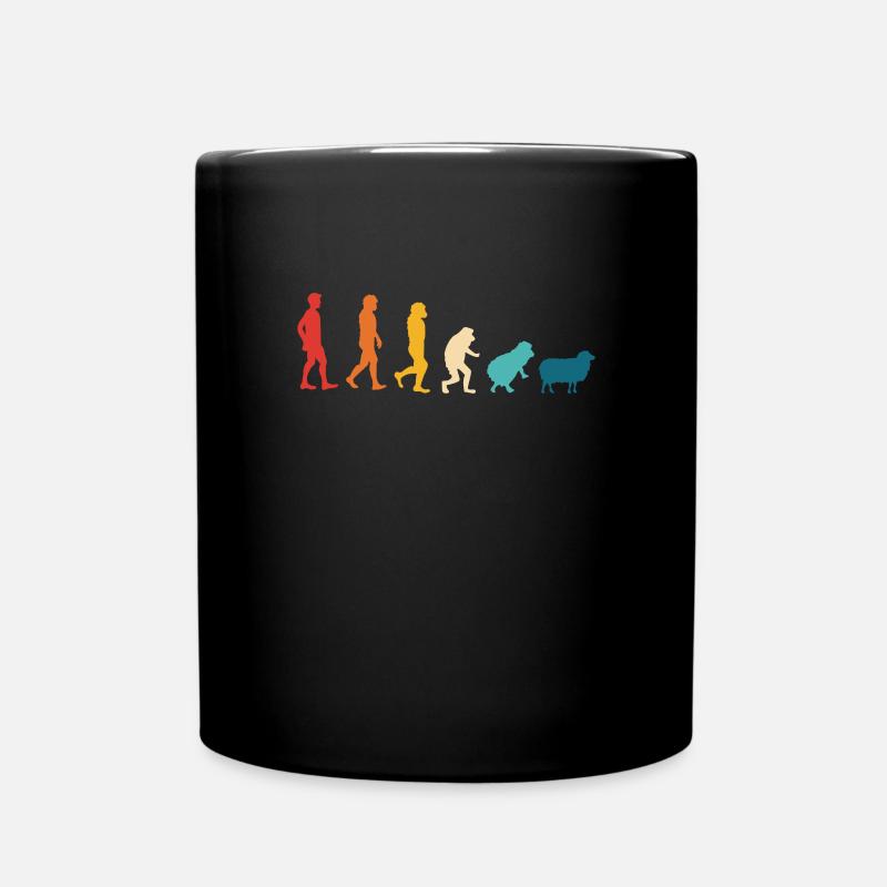 Schaf - Tasse einfarbig - Schwarz