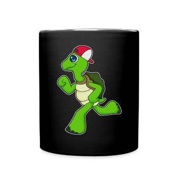 Turtle Jogger Jogging Sport - Mug uni - noir - Devant