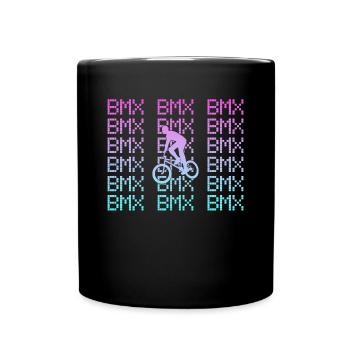 bmx - Tasse einfarbig - Schwarz - Vorne