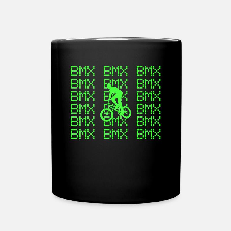 bmx - Full Colour Mug - black