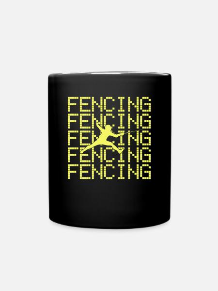 Escrime - Mug uni - noir