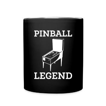 Pinball Legend Gift Pinball Machine Shirt - Mug uni - noir - Devant