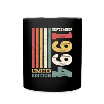 Édition limitée Septembre 1994 28e anniversaire - Mug uni - noir - Devant