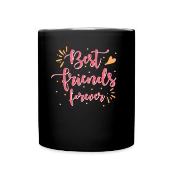 Best Friend forever - Full Colour Mug - black - Front
