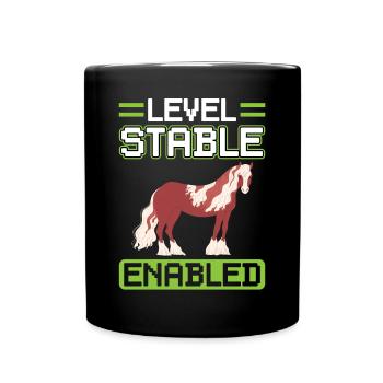 Décrochage de niveau activé - Clydesdale - Mug uni - noir - Devant