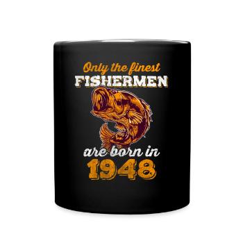 Legendär 74 Jahre alt Geschenk zum 74. Geburtstag - Tasse einfarbig - Schwarz - Vorne