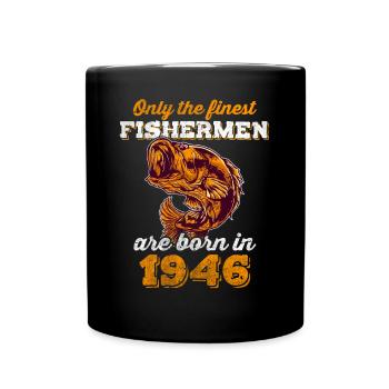 Legendär 76 Jahre alt Geschenk zum 76. Geburtstag - Tasse einfarbig - Schwarz - Vorne