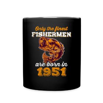 Legendary 71-year-old gift for his 71st birthday - Full Colour Mug - black - Front