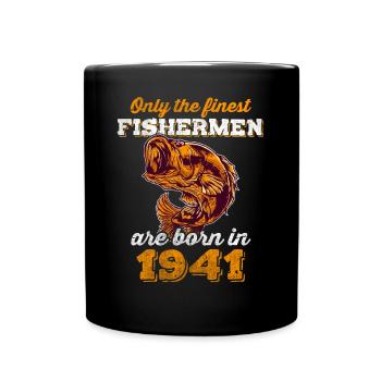 Legendär 81 Jahre alt Geschenk zum 81. Geburtstag - Tasse einfarbig - Schwarz - Vorne