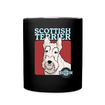 Scottish Terrier Dog Dog Propriétaire Cadeau - Mug uni - noir - Devant