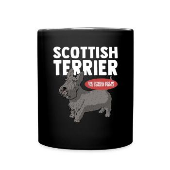terrier écossais | Cadeau de propriétaire de chien de chien - Mug uni - noir - Devant