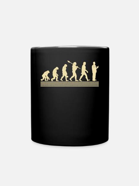 Apotheker-evolution - Tasse einfarbig - Schwarz
