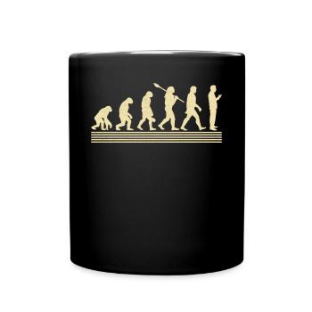 Évolution du traducteur - Mug uni - noir - Devant