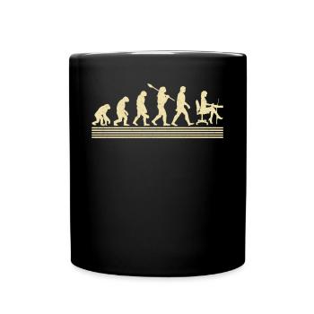 Évolution comptable - Mug uni - noir - Devant