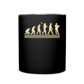 Marketing-manager-evolution - Tasse einfarbig - Schwarz - Vorne