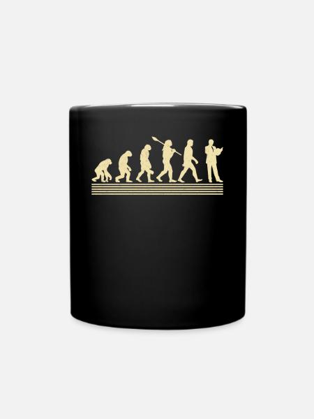 Marketing-manager-evolution - Tasse einfarbig - Schwarz
