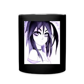 Japan Anime Drawing - Full Colour Mug - black - Front