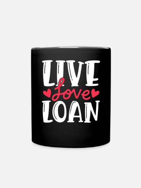 Live Love Loan Fresh Homeowner - Mug uni - noir