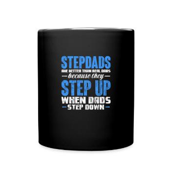 Stepfather - Full Colour Mug - black - Front