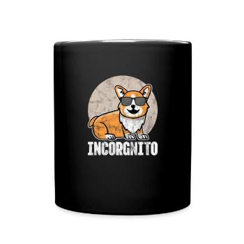 Welsh Corgi Dog Dog Dog Race Cadeau - Mug uni - noir - Devant