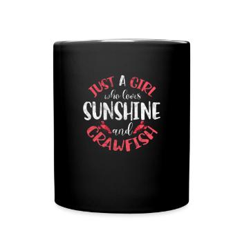 Crawfish Crawfish Seafood Crab Gift - Full Colour Mug - black - Front