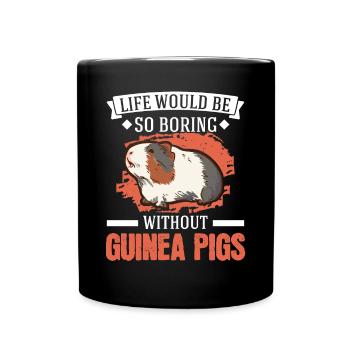 Cochon d’Inde Cadeau Cochon d’Inde - Mug uni - noir - Devant
