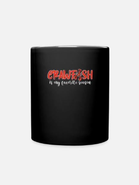 Languste Langusten Meeresfrüchte Krebs Geschenk - Tasse einfarbig - Schwarz